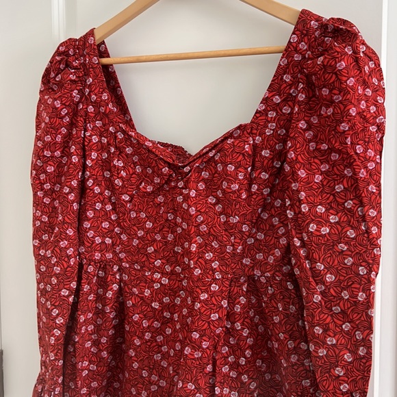 Aritzia Wilfred Dress - RED - Picture 2 of 7